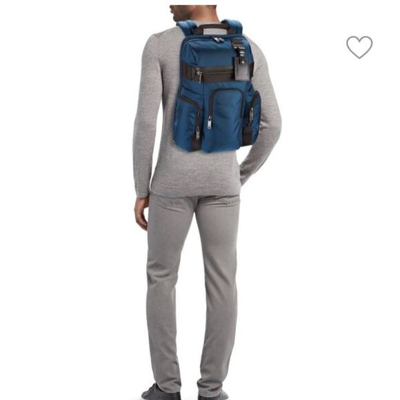 TUMI nickerson TRIPLE POCKET BOOK-BAG WITH EXPANSION black - Picture 3 of 11